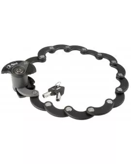 Faltschloss M-Wave F-600 D 14 Stahlglieder Faltmaß: 7 x 5 cm Länge: 600 mm mit Halter