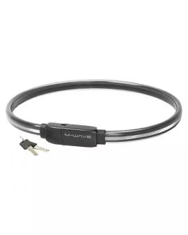 Schloss M-WAVE Kabel Schlüssel 12 x 1000 schwarz