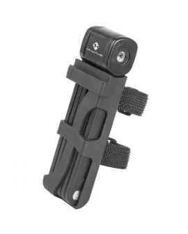 Falt-Schloss M-WAVE 875 mm schwarz mit Halter
