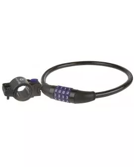 Schloss Kabel M-WAVE Zahlen 12 x 600 Clip On Halter