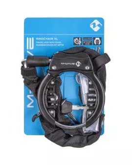 Schloss M-WAVE Rahmen XL mit Kette1000 mm schwarz