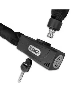 Schloss LYNX SXP Kette - ALARM 120 x 8,5 mm schwarz