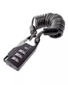 Schloss M-WAVE Kabel Zahlen Mini 3 x 1200 schwarz