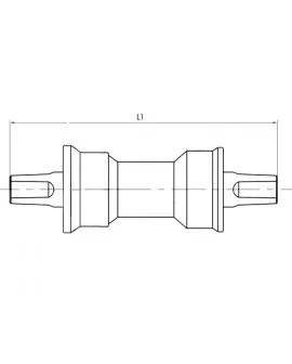 Innenlager M-WAVE 119 mm für Reparatur EK