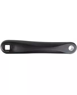 Tretlager Kurbel schwarz links Aluminium 170 mm 4-kant