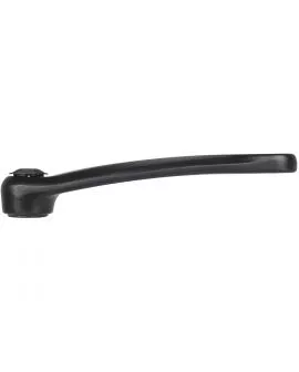 Tretlager Kurbel schwarz links Aluminium 170 mm 4-kant