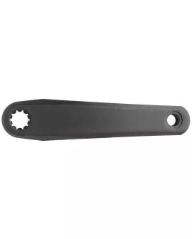 Kurbel SAMOX links E-BIKE 170 mm Alu schwarz Bosch 1/2/4 - BROSE