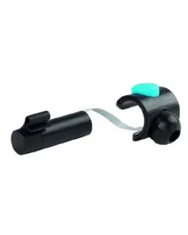 Glocke elektronisch M-WAVE 120db für Lenker 22,2 - 31,8 incl. Batterie