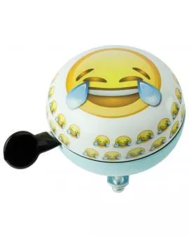 Glocke WIDEK Ding-Dong EmoticonTears Eyes 80 mm auf Karte