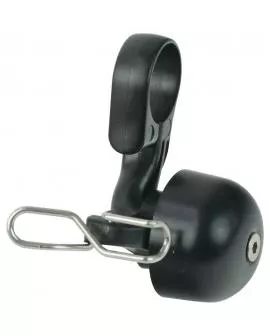 Glocke WIDEK Paperclip E-BIKE schwarz