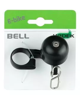 Glocke WIDEK Paperclip E-BIKE schwarz