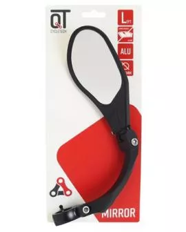 Spiegel CT links E-BIKE Aluminium schwarz