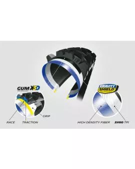 Falt Reifen Michelin 29 x 2,40 WILD ENDURO FRONT GUM-X TLR