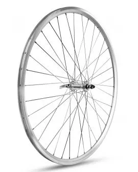 Laufrad VR 28 Rennrad Aluminium silber SS Achse