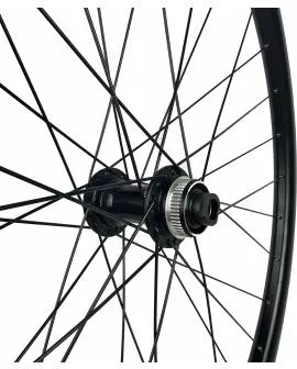 Laufrad VR 28 Gravel 32 Loch Tubless - Centerlock schwarz
