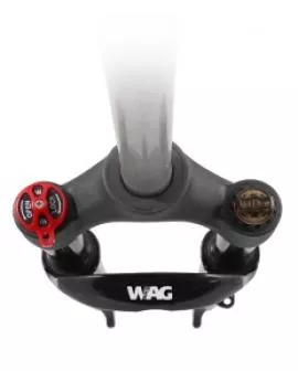 Federgabel WAG 26 Gewinde 1 - 22,2 schwarz Lock-Out 80 mm Federweg