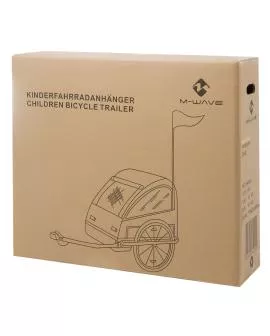 Anhänger 20 M-WAVE Stalwart Kid Easy Kinder-/Gepäckanhänger