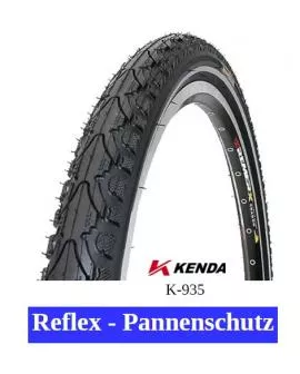 Reifen Kenda KHAN 47 - 622  ( 700 x 45 ) Reflex - Pannenschutz schwarz K-935